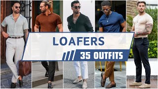 35 Ways to Style Loafers for Summer 2024  Mens Fashion [upl. by Florry12]