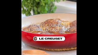 How to Cook with Enameled Cast Iron [upl. by Tullus]