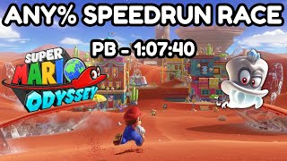 Super Mario Odyssey Any Race vs AlexIThinkSMO [upl. by Atinrahs]