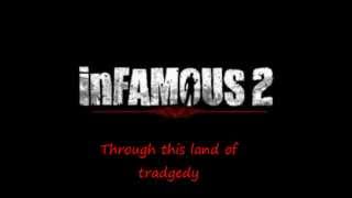 FADE AWAY  The Black Heart Procession  InFamous 2 ost  lyrics [upl. by Reidid]