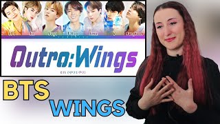 BTS Outro  Wings Tepki  KPOP TEPKİ  KPOP REACTION  방탄소년단 [upl. by Inhsor]