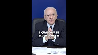 DE LUCA quotNON È POSSIBILE SCUOLE DI SPECIALIZZAZIONE VUOTE PER CARENZA DI LAUREATIquot [upl. by Dirtsa9]