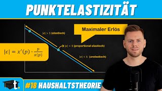 Preiselastizität der Nachfrage in 4 Minuten berechnen amp verstehen Punktelastizität [upl. by Assirem132]