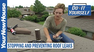 Roof Repairs  Stop and Prevent Leaky Shingles and Vents  Do It Yourself [upl. by Lunette]