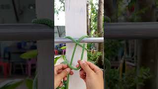 Every effective lashing hitch knot constrictorhitchknot [upl. by Shirah]