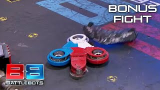 IS THIS THE MOST COMPLICATED BATTLEBOT EVER BUILT  BattleBots Bonus Fight Valkyrie v Triple Crown [upl. by Nnylaf]