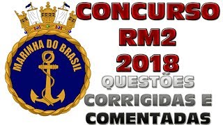 Concurso MARINHA RM2 2018 [upl. by Kcirdneked]