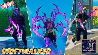 NEW Graveyard Quest Pack Driftwalker SkinAll Styles Item Shop amp Gameplay Fortnite [upl. by Anirav357]