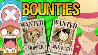 BOUNTIES How Are They Calculated  One Piece Theory  Tekking101 [upl. by Teirtza]