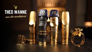 New Theo Wanne Alto Sax Mouthpieces  PlayTest and Review [upl. by Aloeda443]