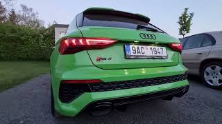 2022 Audi RS3 Sportback  Welcome lights [upl. by Consalve]