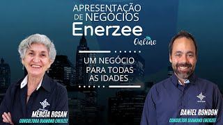 ENERZEE UM NEGÓCIO PRA TODAS AS IDADES Conheça a história da Dona Mércia Consultora Diamond Enerzee [upl. by Rehpotsirk]