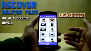 Recover deleted files on Any android Device using DiskDigger [upl. by Morville]