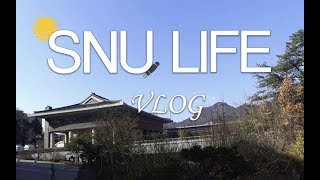 Eng sub SNU Vlog  서울대 등교길자하연 오리학식도서관공부 [upl. by Apostles]