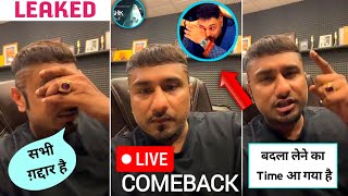 Live  Honey Singh Reply to Badshah  Yo Yo Honey Singh New Album  honey 30 yoyohoneysingh [upl. by Polinski839]