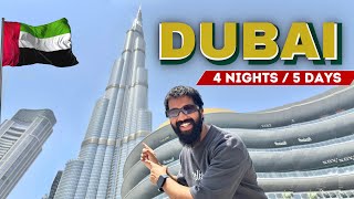 Dubai Tourist Places amp COMPLETE itinerary  AZ Dubai Tour Plan  Dubai Trip 🇦🇪 [upl. by Lucrece]