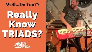 Piano Lessons OWNING Your Triads for Intermediate Players [upl. by Maxi]