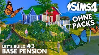 Die Sims 4 Haus bauen ohne Packs  Base Pension 3 Grundriss deutsch [upl. by Cohdwell685]