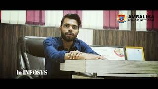 SHREYANSH SRIVASTAVA STUDENT TESTIMONIAL AMBALIKA INSTITUTE [upl. by Ellemaj]