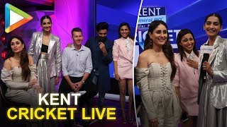 Veere Di Weddings Kareena Kapoor Sonam Swara amp Shikha shoot with Brett Lee for Kent cricket live [upl. by Atsirt]