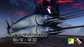 PSO2NGS Dark Falz Solus 1432  BoSl SBJB [upl. by Ganley]