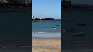 LA CALETA EN BAJAMAR CÁDIZ [upl. by Lebatsirhc]