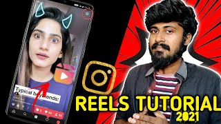 Instagram Reels tutorial for beginners under 10 minutes  Everything covered  Tamil  Mr Chauman [upl. by Atteyram864]