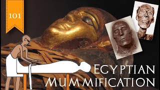 The Mummification Process 101 How Ancient Egyptian Mummies Were Made  FreeSchool 101 [upl. by Ron384]