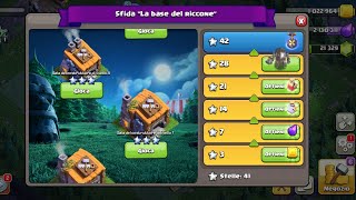 SFIDA LA BASE DEL RICCONE SALA DEL COSTRUTTORE LIVELLO 9 CLASH OF CLANS clashofclans [upl. by Analah]