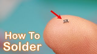 How to Solder SMD Components Within a Minute  Soldering tips [upl. by Aihsema]