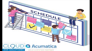 Acumatica 2019 R2  Calendar Board Improvements [upl. by Atterol]