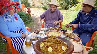 Inside a Secret Village in North Africa  Moroccan Village Food [upl. by Tadashi]