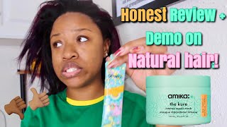 AMIKA THE “KURE” Review  Demo👎🏾👍🏽l Licensed Cosmetologyl Natural Hair [upl. by Guthry]