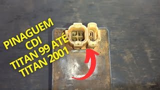 Pinagem do CDI da Titan 99 até Titan 2001 [upl. by Yahsram]