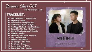 OST Itaewon Class Full album Part113  이태원 클라쓰 OST [upl. by Rosina]