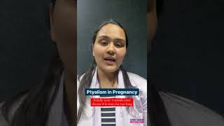 Ptyalism in Pregnancy by Dr Sayali Dhavale  Garbh Sanskar Challenge  Dr Vishnu Mane [upl. by Irollam]