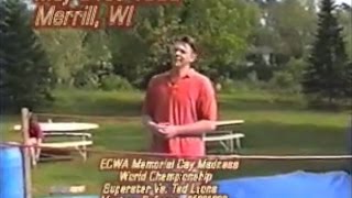 Jason Oestreicher  Backyard Wrasslin Ring Announcer 05311999 [upl. by Cavuoto806]