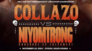 Oscar Collazo Vs Thammanoon Niyomtrong Trailer [upl. by Nimsay194]