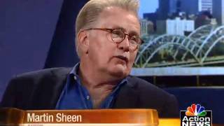 Martin Sheen amp Emilio Estevez on NBC Action News Midday [upl. by Odrahcir]