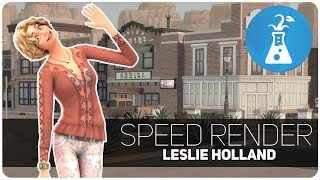 The Sims 4 Speed Render  Leslie Holland Possessed [upl. by Dylane]