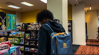 REAL DEAL LIBRARY ADVENTURES  College Life Ep 73📚 [upl. by Eislehc]