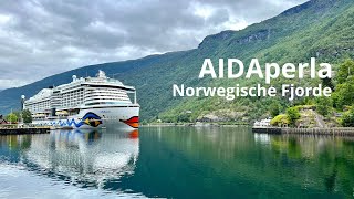 Norwegens Fjorde mit AIDAperla [upl. by Adev]