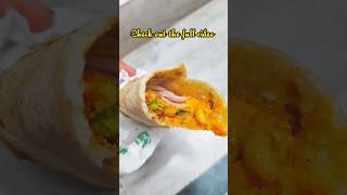 Faasos new burger wrap 🌯food wrap [upl. by Lartnom921]