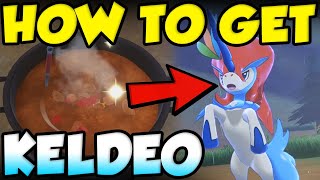 CROWN TUNDRA KELDEO LOCATION How To Get Keldeo In Pokemon Sword and Shield [upl. by Krell]