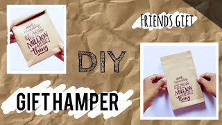 DIY Gift Hamper  Gift Hamper For Friends  Friendship Day Gift  Handmade Gift Making diy [upl. by Anasxor]