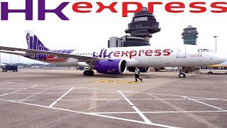 HK EXPRESS Tokyo to Hong KongGREAT LOW COST AIRLINE [upl. by Millisent993]