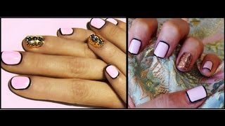 How To Border Nail Manicure [upl. by Clardy929]