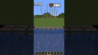 Frabjous plays 1x tnt jump to 64x tnt jump in Minecraft minecraft shorts [upl. by Annala]