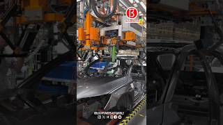 How are skylights assembled Explore the car manufacturing factory and see the car sunroof [upl. by Reltuc]