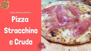 Pizza Stracchino Crudo [upl. by Enegue309]